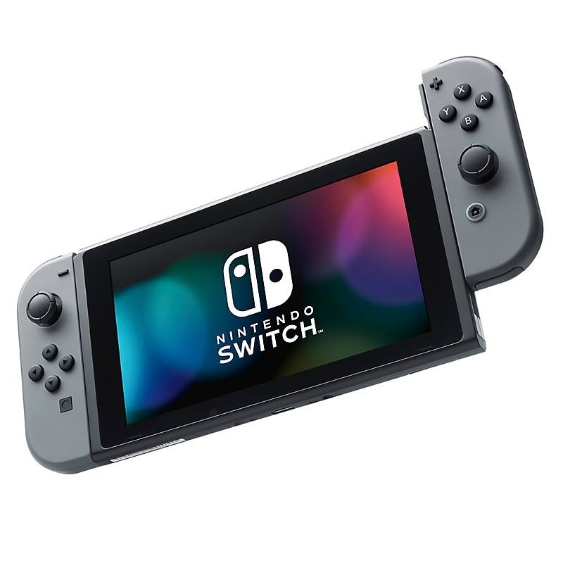 Consola Nintendo Switch Versión 2.0 32GB Gris Controles Joy-con