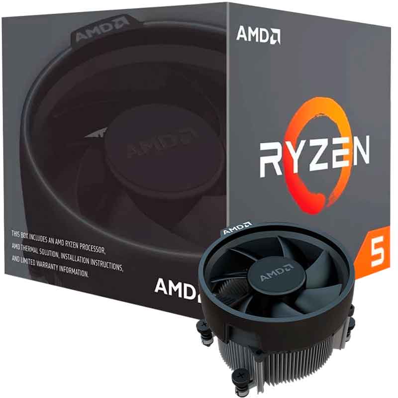 Procesador AMD RYZEN 5 2600X 3.6 Ghz 6 Core AM4 