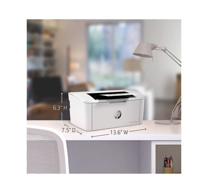 Impresora Láser HP LaserJet Pro M15w, 600 x 600 DPI, Laser, 18 ppm, 8000 páginas por mes