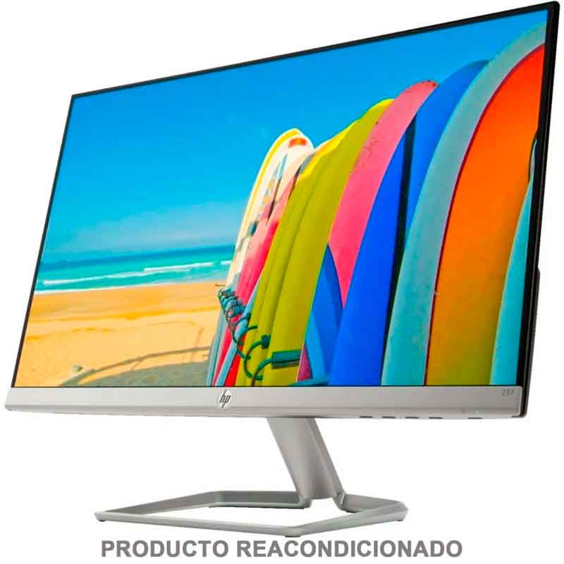 Monitor 23 Hp 23f Led Ips Full Hd 5ms 75hz Vga Hdmi Plata ultra SLIM