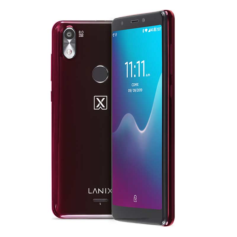 Celular LANIX LTE ILIUM M5S Color ROJO Telcel