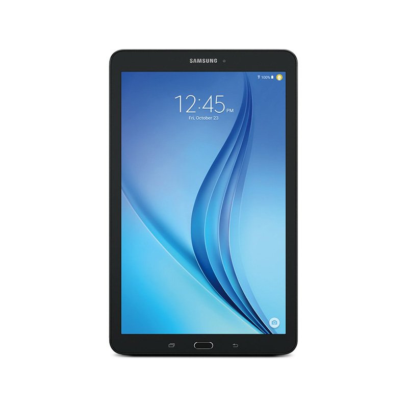 Tablet Samsung Galaxy TabE Quad Core RAM 1GB Flash 8GB LED 9.6"- Negro