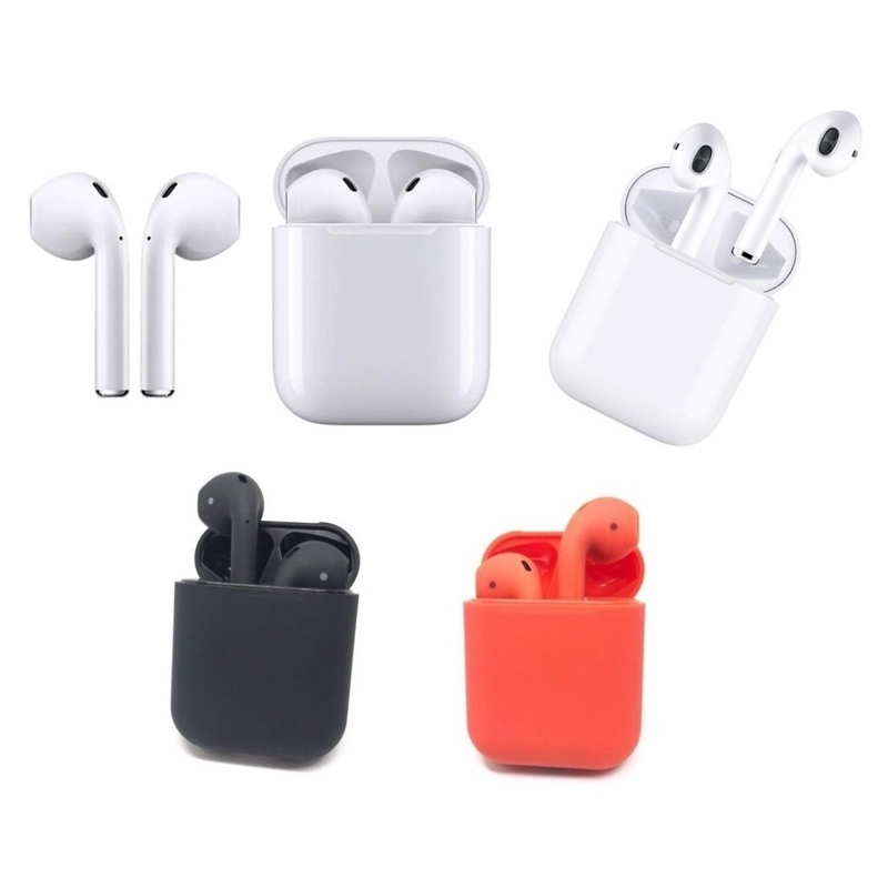 Nuevos Audifonos Bluetooth tipo Airpods i12 TWS MINI TOUCH Cargador Magnético
