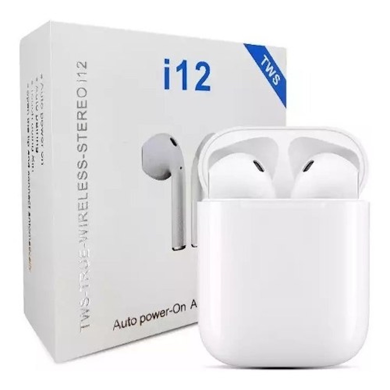 Nuevos Audifonos Bluetooth tipo Airpods i12 TWS MINI TOUCH Cargador Magnético