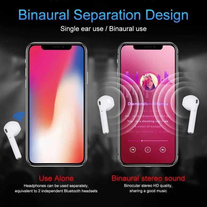 Nuevos Audifonos Bluetooth tipo Airpods i12 TWS MINI TOUCH Cargador Magnético