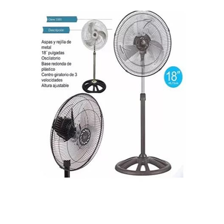 Ventilador ZFAN MY-3389 18"  - Negro