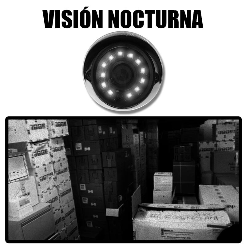 Camara Cctv AHD Bullet Exterior Video 1080p 2 MP Seguridad 