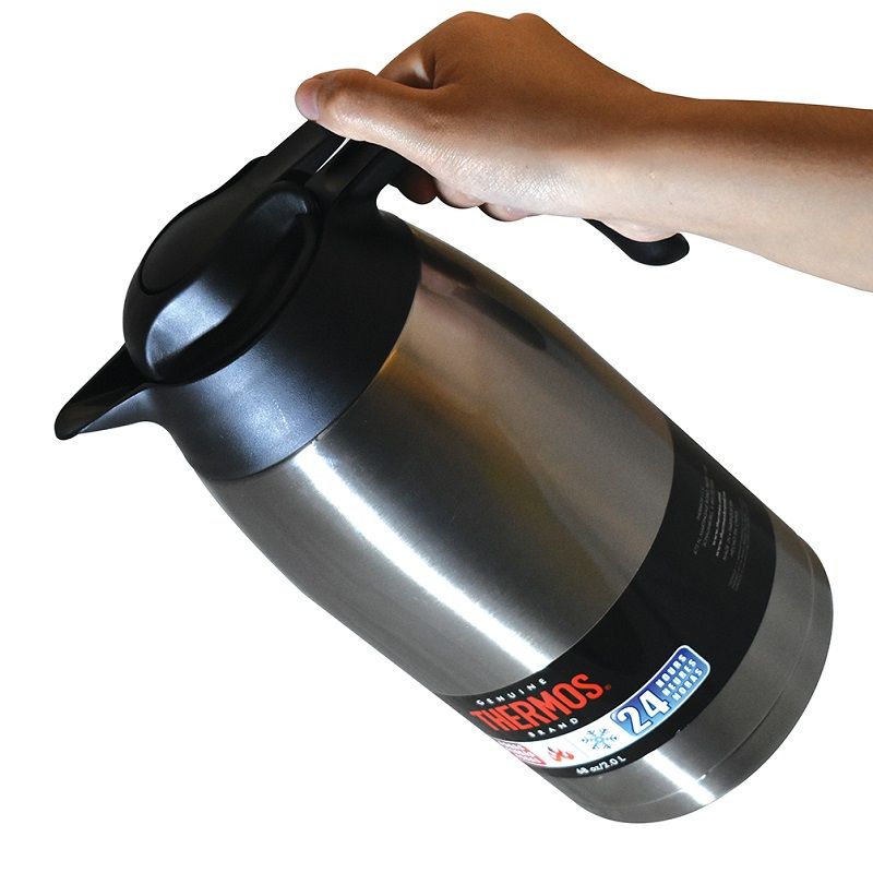 Jarra Térmica 2l Bebidas Calientes Acero Inoxidable Thermos