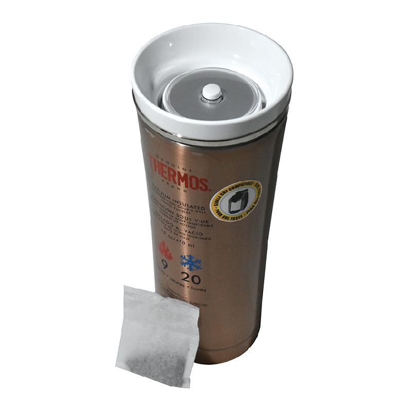 Termo Botella 470ml Bebidas Calientes Acero Inox Thermos