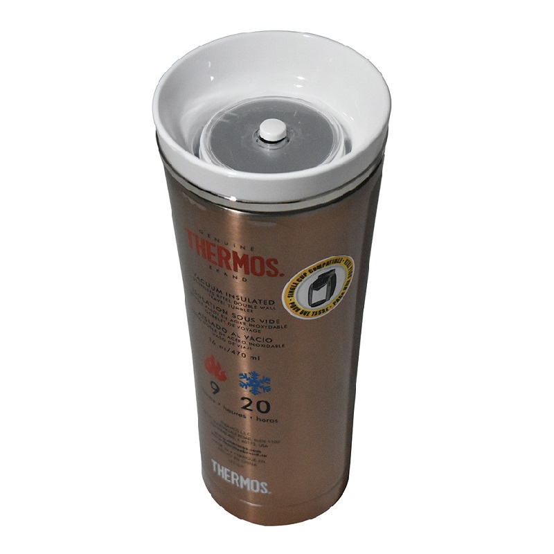 Termo Botella 470ml Bebidas Calientes Acero Inox Thermos