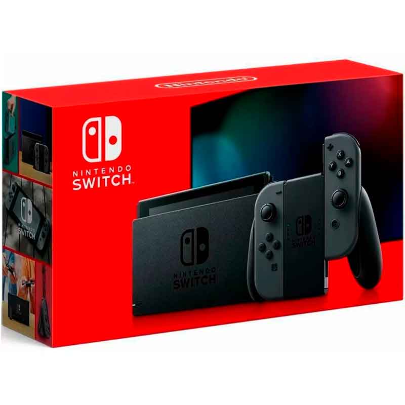 Consola Nintendo Switch 32Gb Controles Joy-Con Gray Had-S-Kaaaa Hac-001(-01)