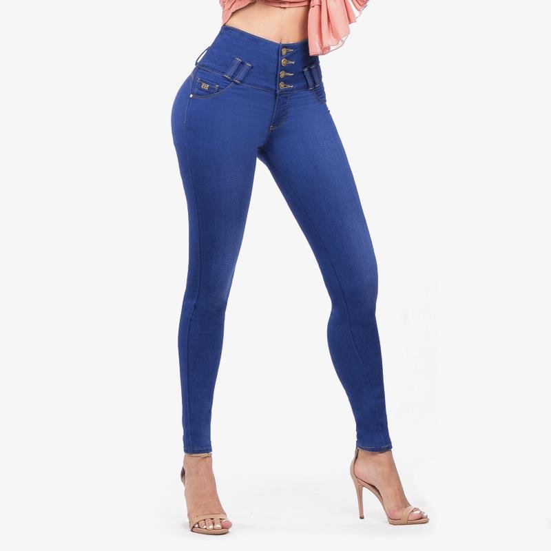 Comfy Jeans Ciclon Color Azul Medio Mediano