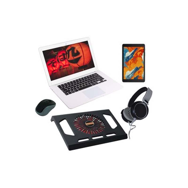Laptop Vulcan Venture II 32GB 2GB ram 14 Pulgadas Quad Core +MOUSE + BASE ENFRIADORA +AUDIFONOS +TABLET - Blanco