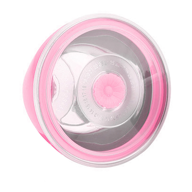 Juego de 3 Ensaladeras Acero Inoxidable con Tapa - Rosa