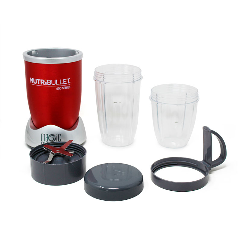 Nutribullet Magic Bullet 600 W Rojo con Accesorios 101126