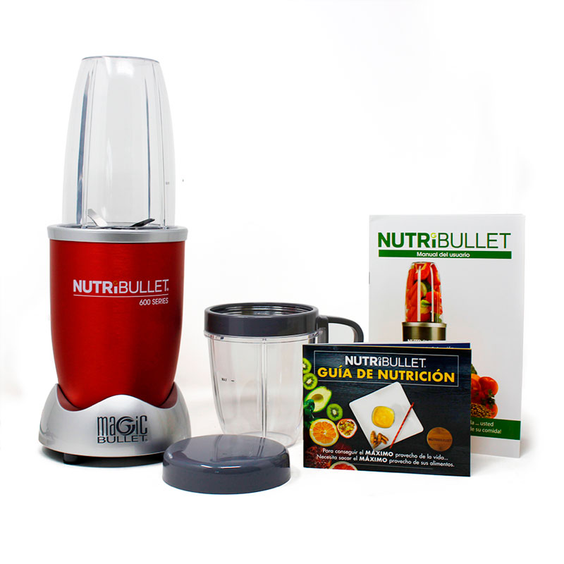 Nutribullet Magic Bullet 600 W Rojo con Accesorios 101126