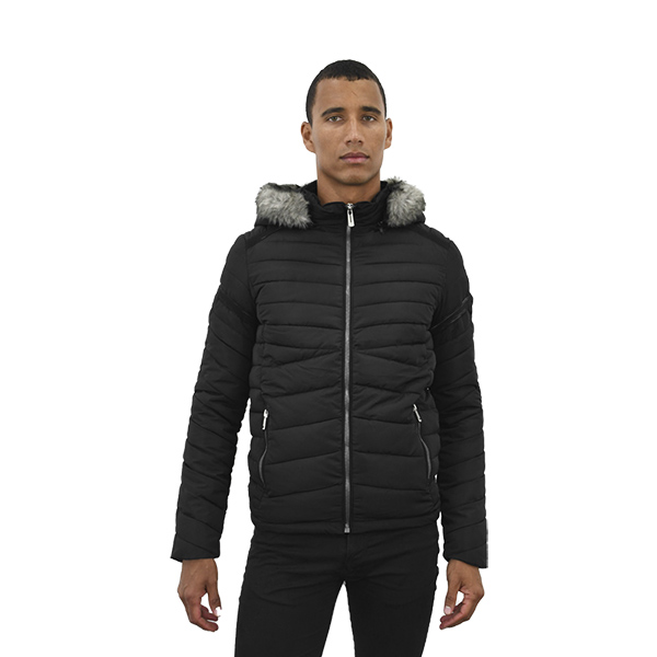 Chamarra Para Caballero Silver Spoon- Marino 001- Negro