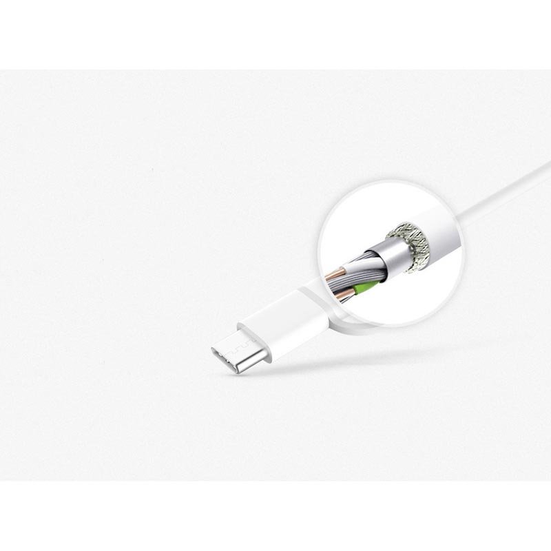 Cable De Datos Mi 2-in-1 Usb Cable Micro Usb To Type 100 cm Blanco 