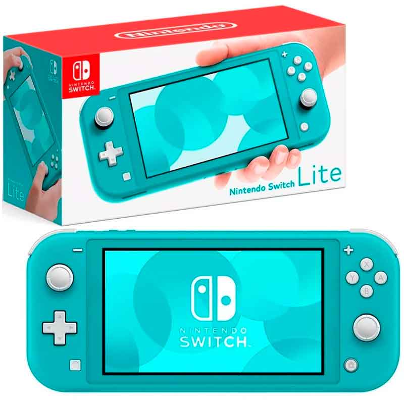 Consola Nintendo Switch Lite 32Gb Turquesa Hdh-S-Bazaa