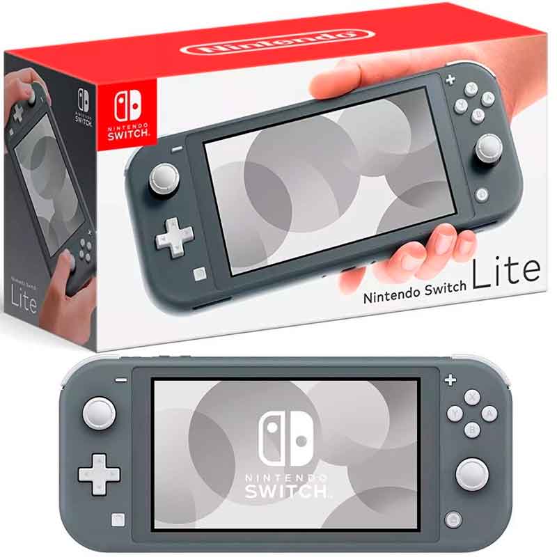 Consola Nintendo Switch Lite 32Gb Gris Hdh-S-Gazaa