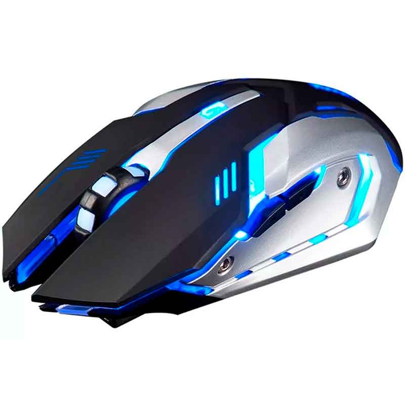 Mouse Gaming Ziyou Lang Recargable X7 Inalámbrico Usb