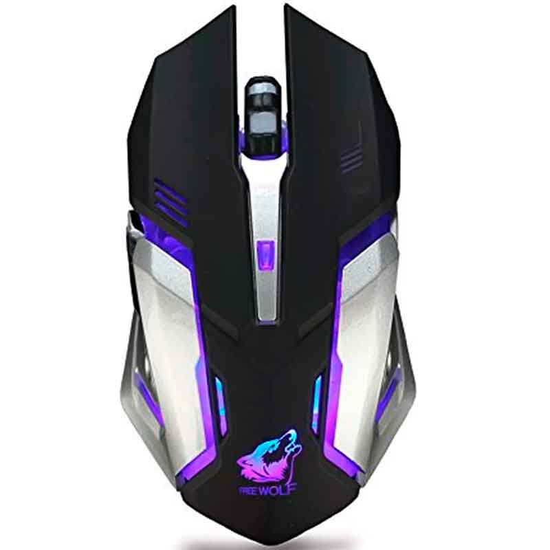 Mouse Gaming Ziyou Lang Recargable X7 Inalámbrico Usb