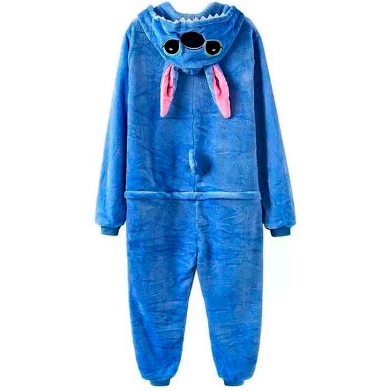 Kigurumi Mameluco Stitch Pijama para adulto invierno talla "L"