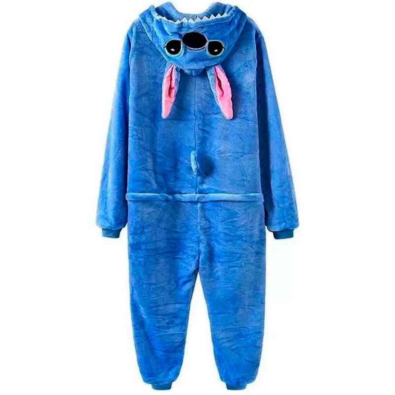 Kigurumi Mameluco Stitch Pijama para adulto invierno talla L