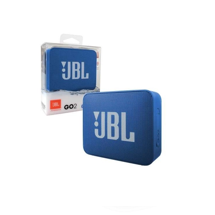 Bocina Portatil JBL Go 2 Bluetooth sumergible 5 Hrs de batería Azul