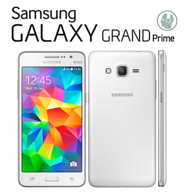 Oferta! Samsung Galaxy Grand Prime 8GB Liberado Cámara 13Mpx Blanco