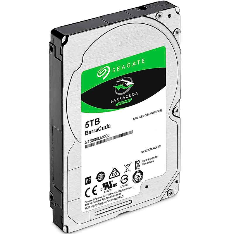 Disco Duro Interno 5TB Seagate Barracuda 5400RPM 2.5 SATA III ST5000LM000