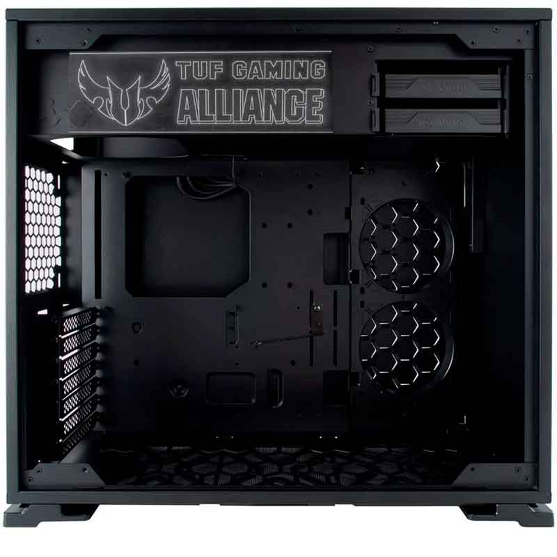 Gabinete Gamer IN WIN 101 TUF GAMING RGB Media Torre Cristal Templado 