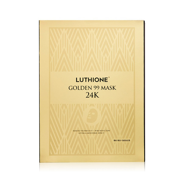 Mascarilla Golden 99 Luthione Purificante y efecto lifting