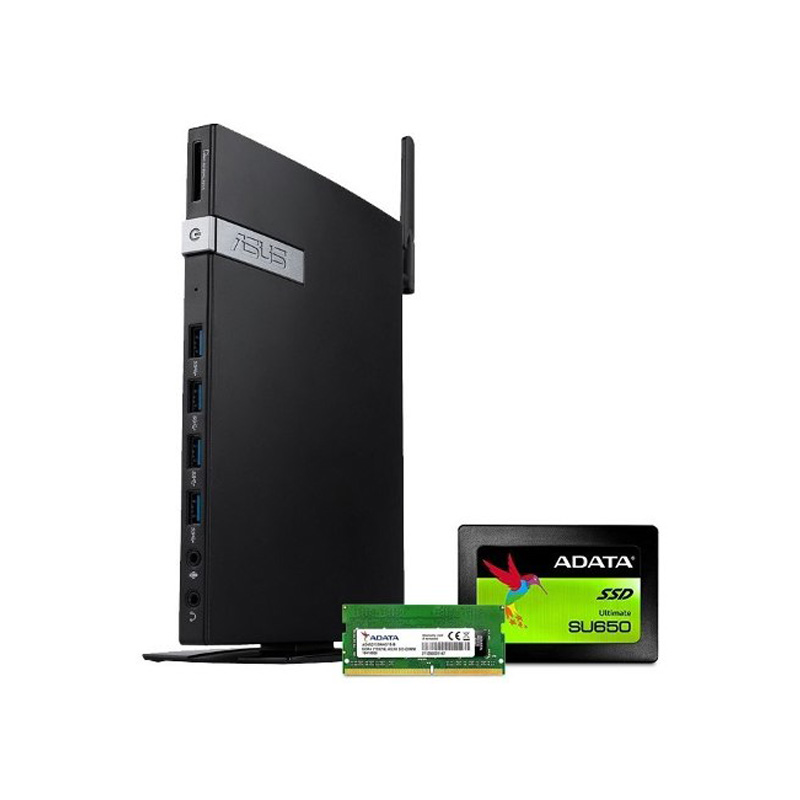 Computadora Pc Mini Asus Intel Dual Core Ssd 120gb Ram 8gb Hdmi