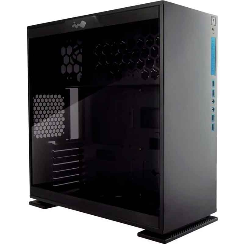 Gabinete Gamer IN WIN 303 BLACK ATX Media Torre Cristal Templado USB 3.0 