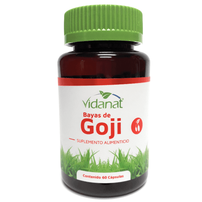 Suplemento Alimenticio Bayas De Goji Con 60 Cápsulas