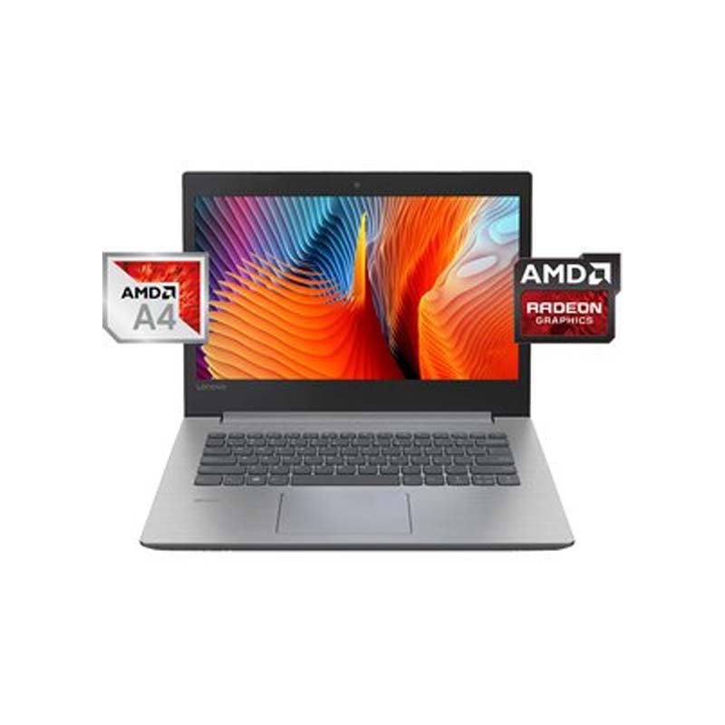 Laptop  Lenovo S145-14AST AMD A4-9125 240GB SSD 4GB Ram +Diadema +base enfriadora+mouse- Gris