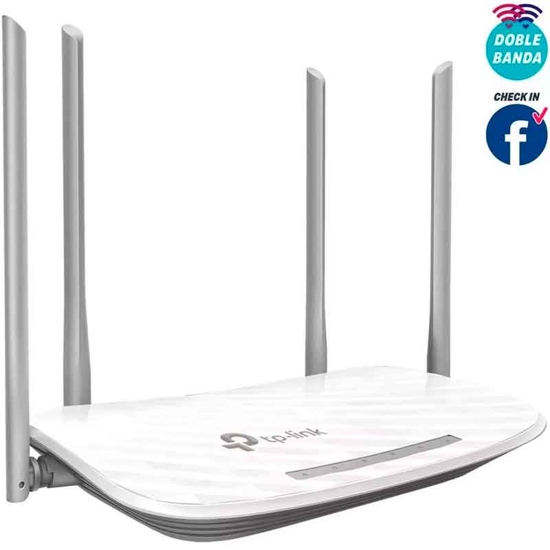 Router Inalambrico TP-LINK ARCHER C50 AC1200 Dual Band 802.11ac 1200Mbps 