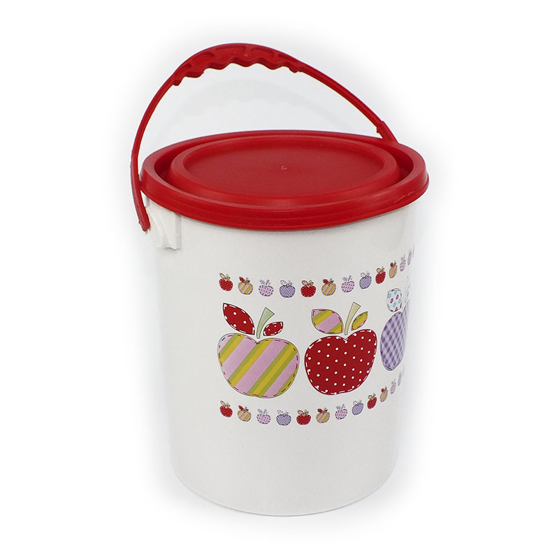 Bote 4 Litros Con Tapa y Asa - Incluye 4 vasos - FoodKeepers