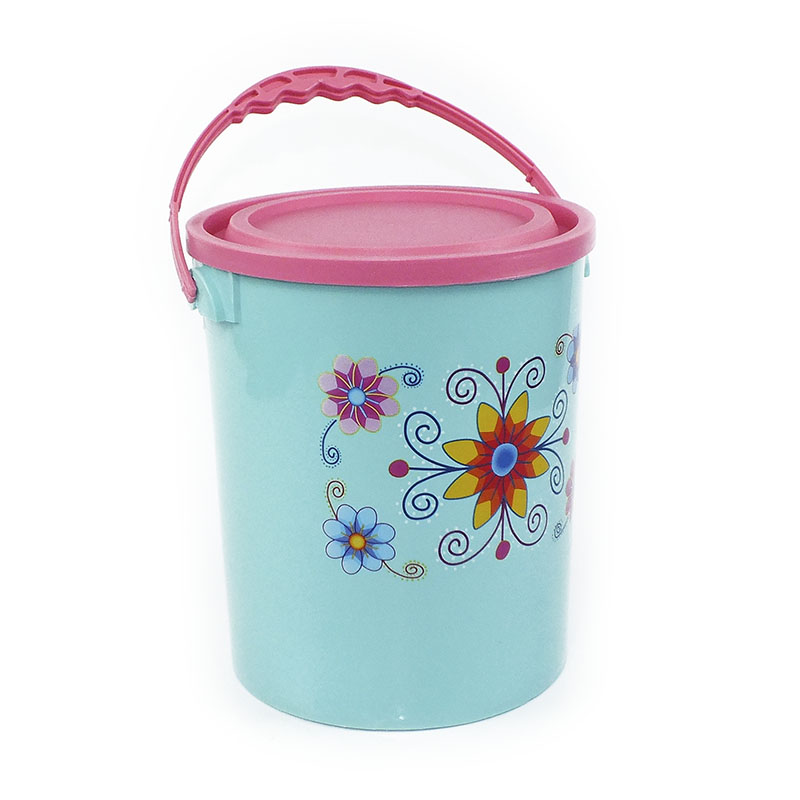 Bote 4 Litros Con Tapa y Asa - Incluye 4 vasos - FoodKeepers