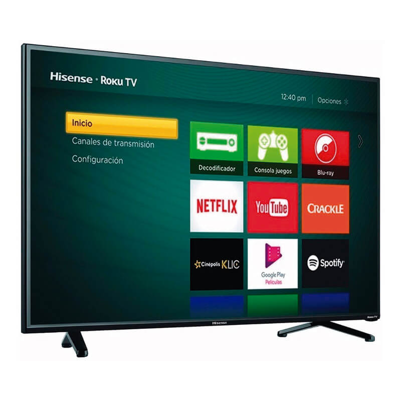 Pantalla Smart Tv Hisense 32 Pulgadas LED Con Roku Netflix REACONDICIONADA