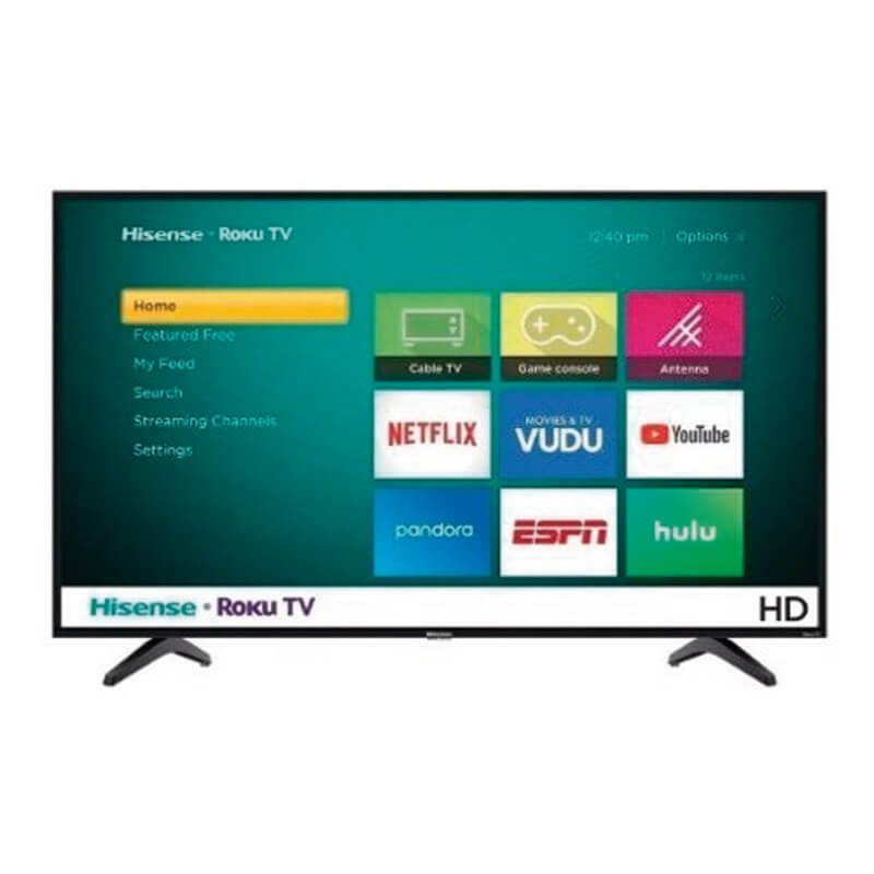 Pantalla Smart Tv Hisense 32 Pulgadas LED Con Roku Netflix REACONDICIONADA