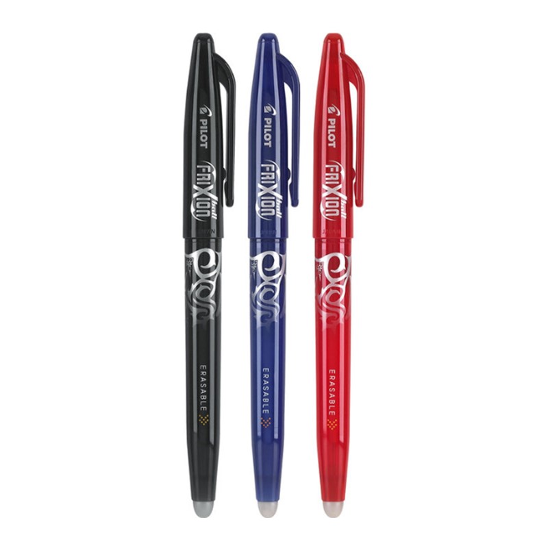 Set de Bolígrafos Pilot FRIXION Borrables + Lapicero y Borrador