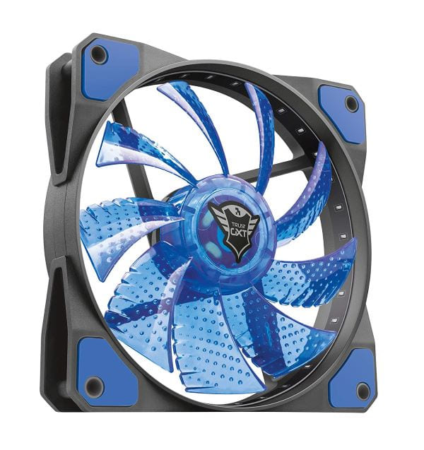 Ventilador Trsut GXT 762B de Carcasa con Iluminación para PC 