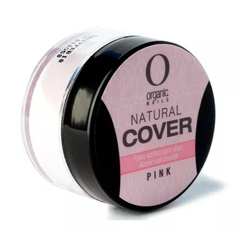 Acrílico para uñas Organic Nails Natural Cover Pink 14 Gr -
