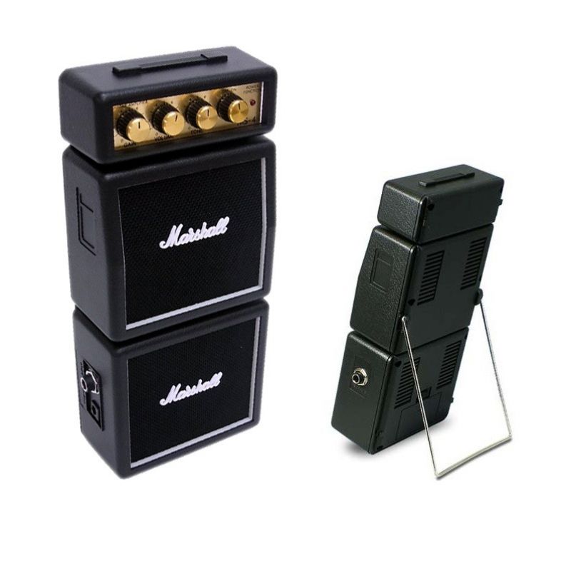 Marshall Ms-4 Micro Amplif Negro,c/2 Bocinas Y 4 Watt