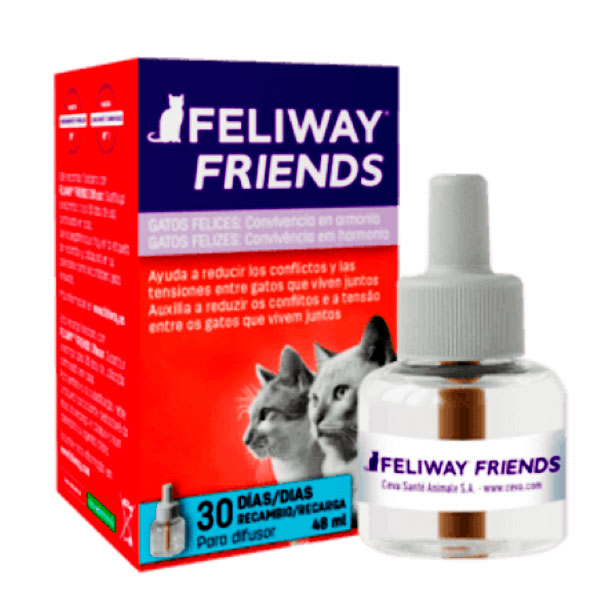Feliway Amigos Recarga Para Gato 48 Ml