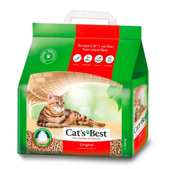 Cats Best Arena Para Gato Oko Plus 10 Lts (4.3 Kg)