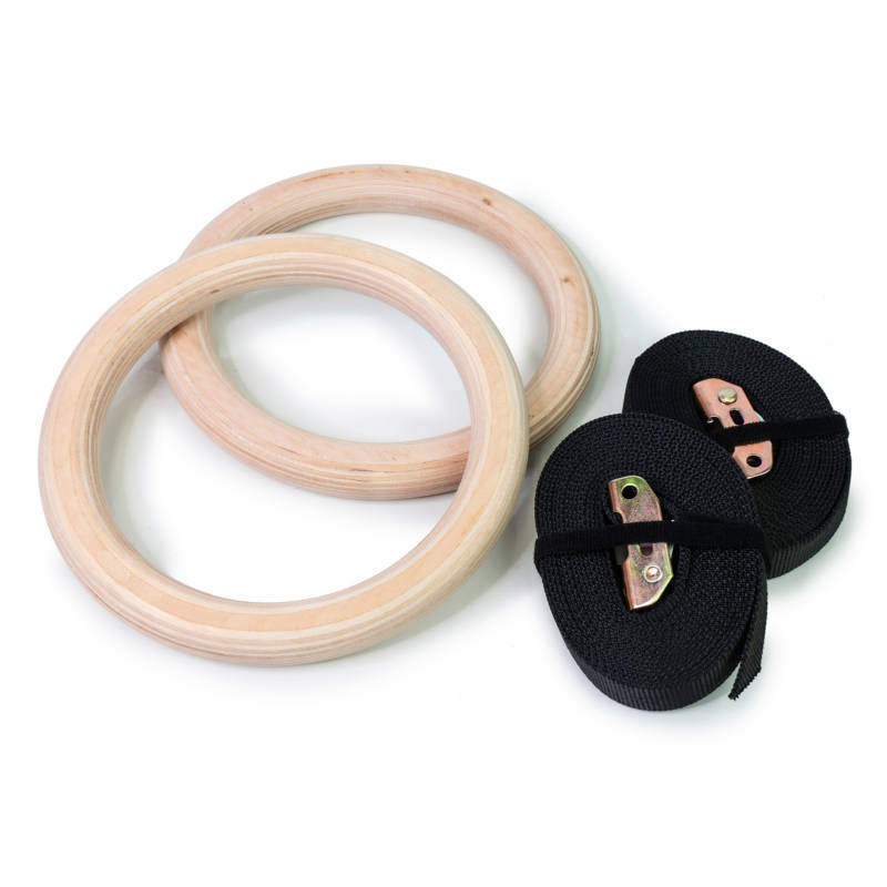 Aros de Madera Olimpicos Gimnasia Crossfit Entrenamiento Gym