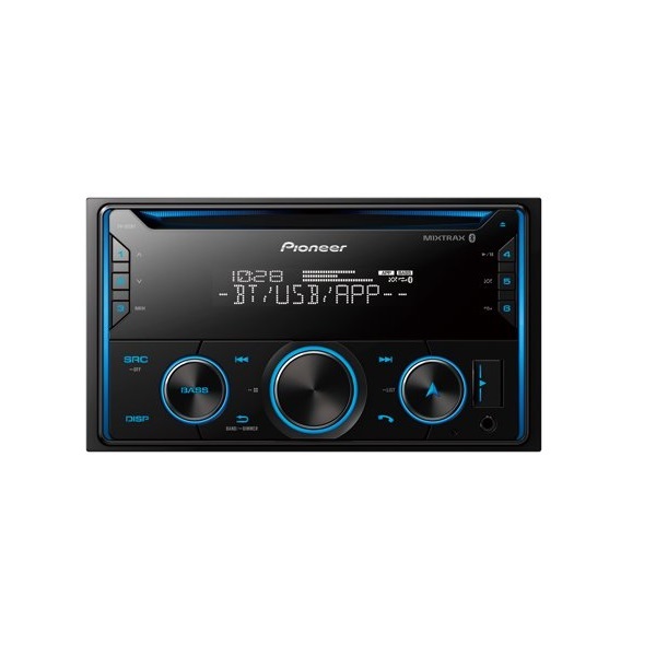 Autoestéreo 2 Din Pioneer Fh-s52bt Cd Bluetooth Spotify 2019